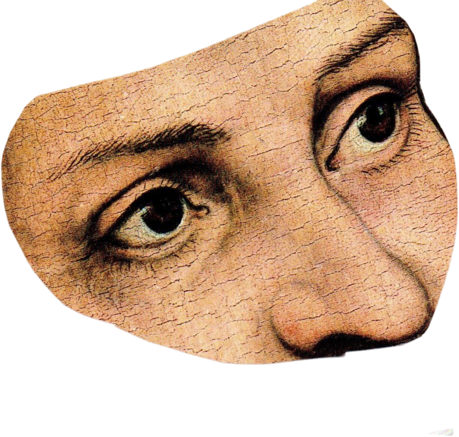 Face Strip 2 — collage cutout