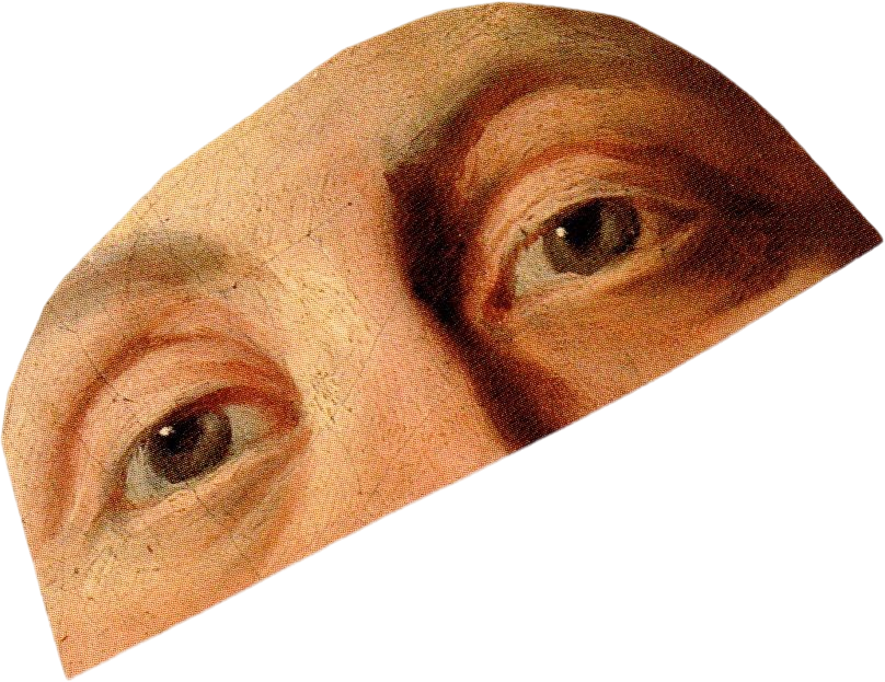 Face Strip 3 — collage cutout