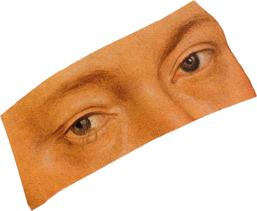 With Face Strip 1 — collage cutout